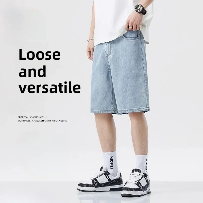 Men'S Fashion Jeans 2025 - 2025 الصيف الكلاسيكية السراويل الجينز الرجال