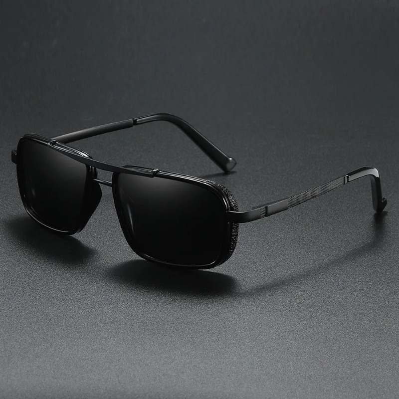 Men'S Fashion Glasses - نظارات شمسية رجالية فاخرة مستطيلة الشكل