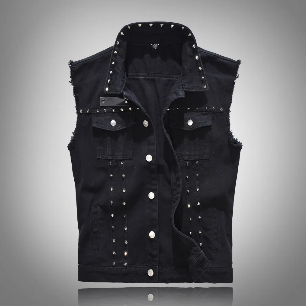 Men'S Fashion Vest With Jeans - سترة جينز رجالية عصرية لربيع 2026
