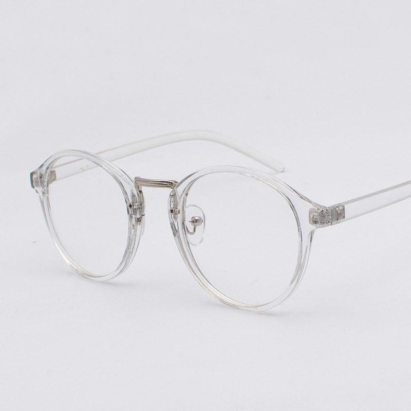 Men'S Fashion Glasses 2026 - نظارات شفافة دائرية الشكل بإطار شفاف