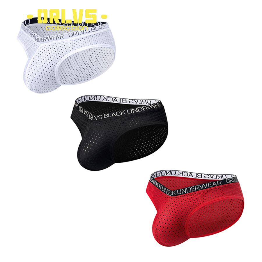 Men'S Fashion Underwear Brands - ORLVS-ملخصات شبكة النايلون تنفس لينة للرجال