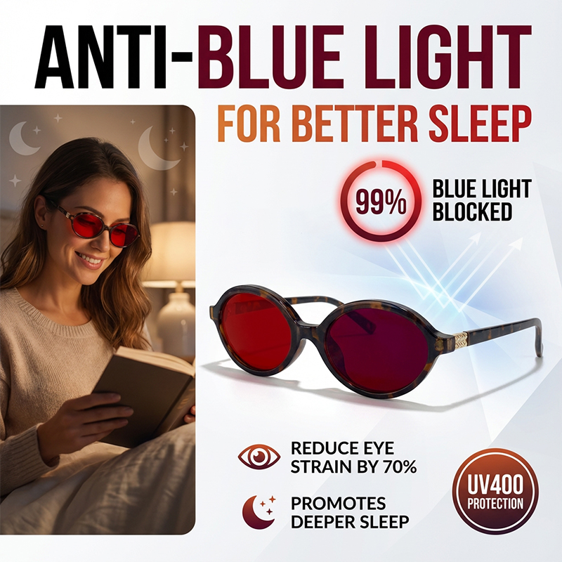 Men'S Fashion Glasses 2026 - نظارات مضادة للضوء الأزرق للرجال والنساء