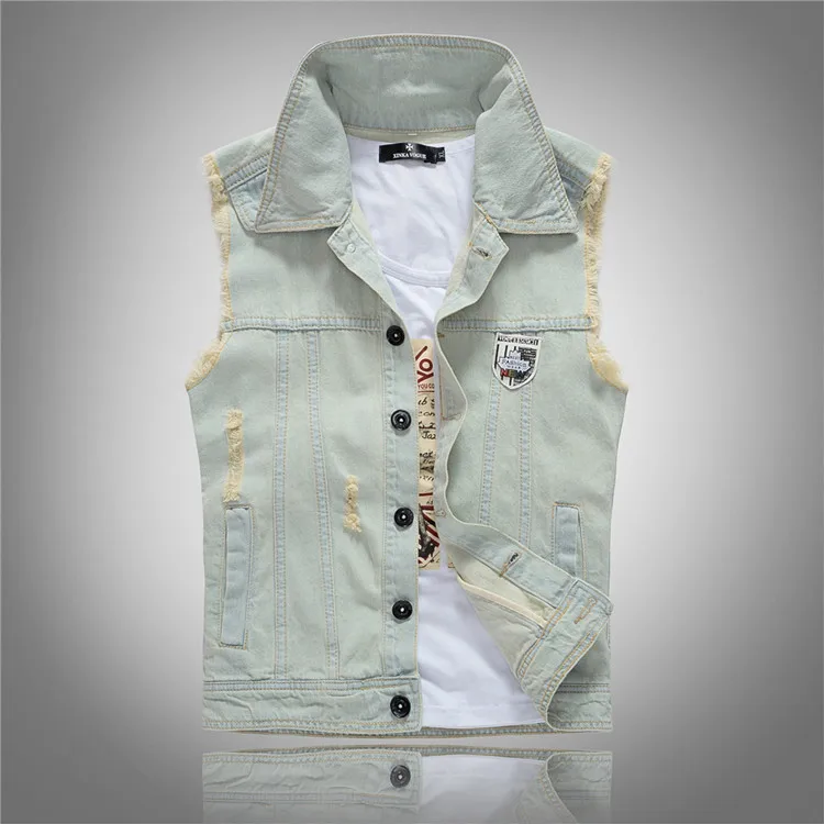البوب ربيع الخريف جديد أزياء ا - مراجعة Men'S Fashion Vest With Jeans وسعره