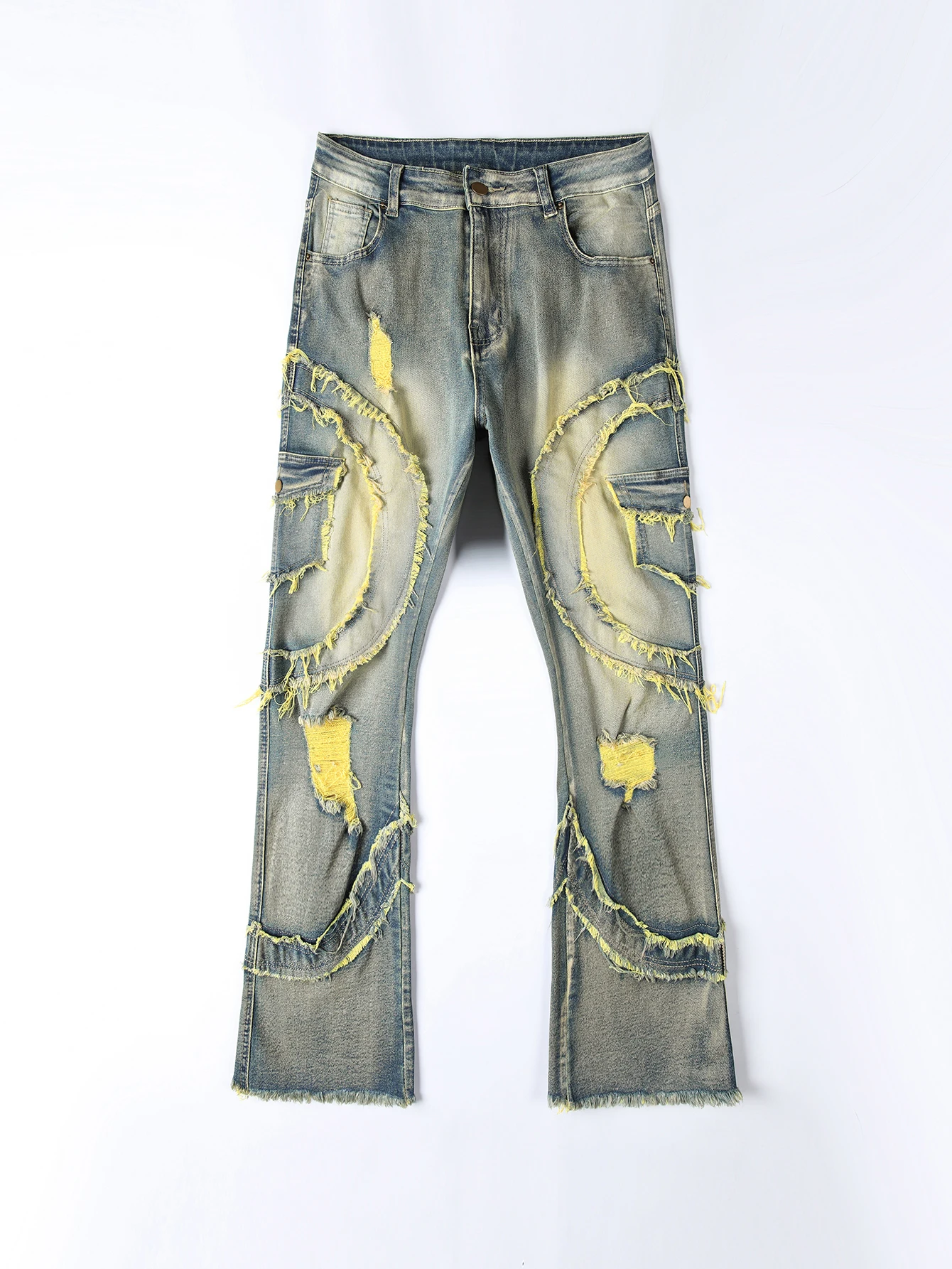 جينز رجالي جديد ممزق مكدس لعام - مراجعة Men'S Fashion Jeans 2025 وسعره