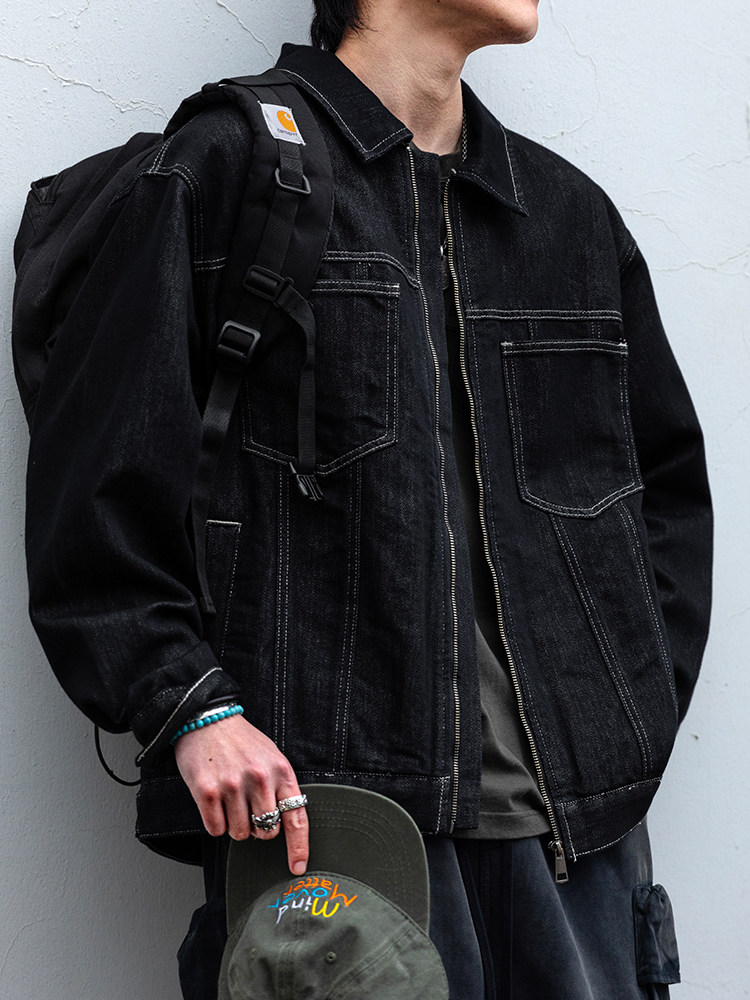 جاكيت دينيم أمريكي عتيق للرجال - مراجعة Denim Jacket Vintage وسعره