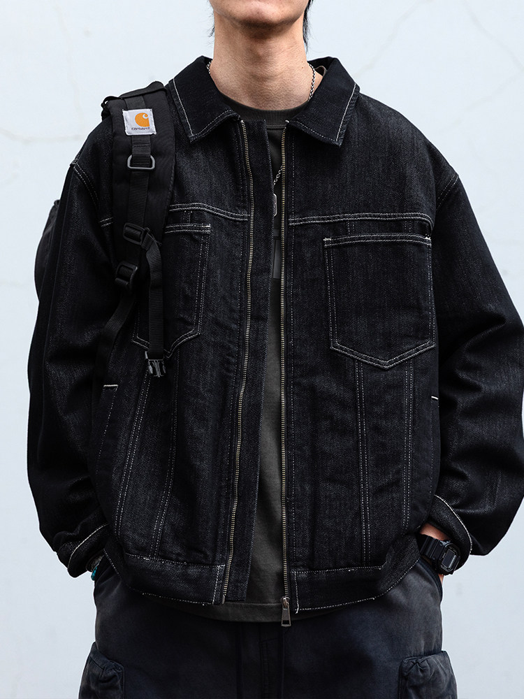 جاكيت دينيم أمريكي عتيق للرجال - مراجعة Denim Jacket Vintage وسعره