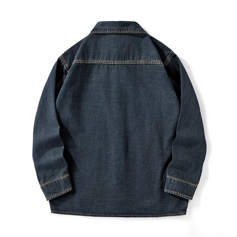 جاكيت دينيم رجالي متين مغسول ب - مراجعة Denim Jacket Vintage وسعره
