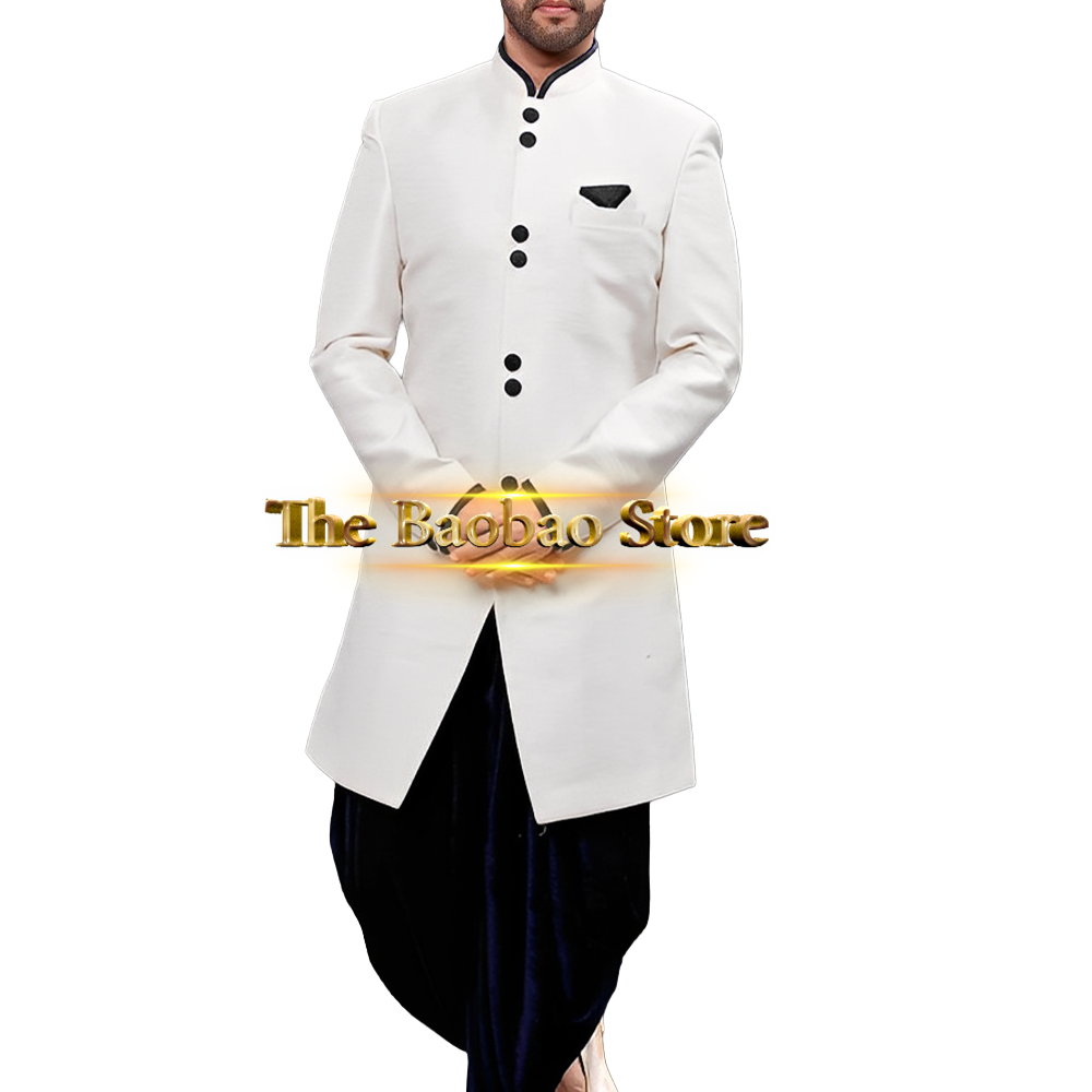أزياء ملابس رجالي بيضاء شيروان - مراجعة Mens Xmas Fashion وسعره