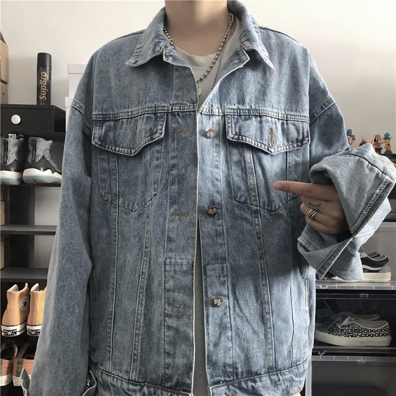 جاكيت جينز رجالي عصري بتصميم ه - مراجعة Denim Jacket Vintage وسعره
