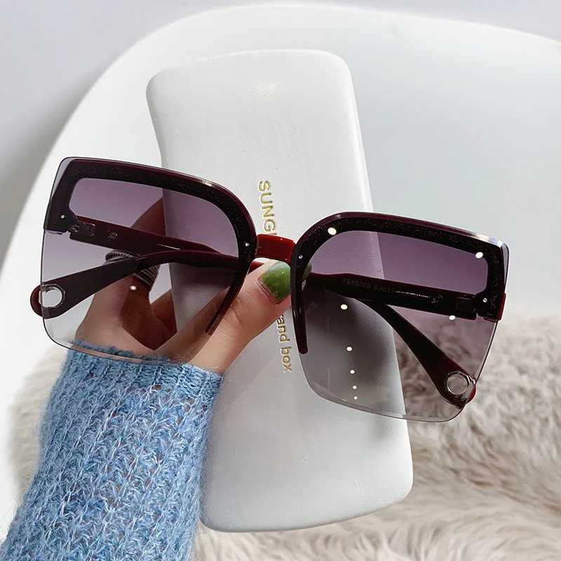 نظارات شمسية كبيرة الحجم للرجا - مراجعة Men'S Fashion Glasses وسعره