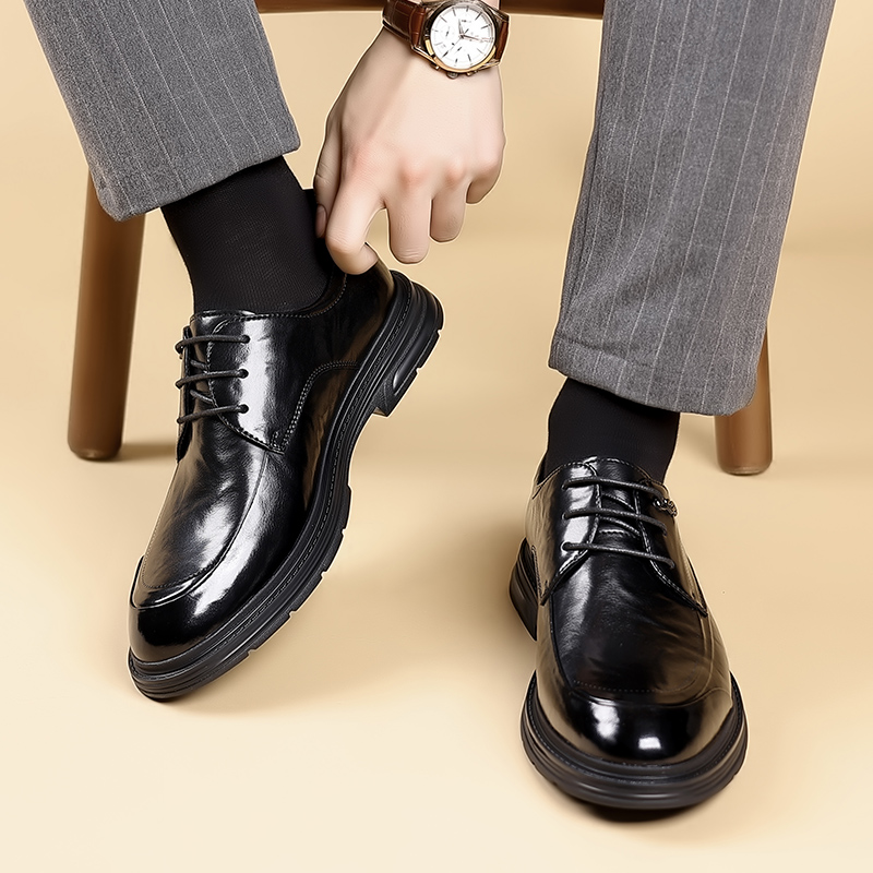 أحذية أكسفورد جلدية كلاسيكية ل - مراجعة Oxford Shoes Brogue وسعره