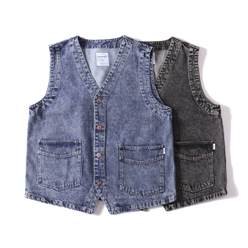 الرجال اليابانية الشارع الشهير - مراجعة Men'S Fashion Vest With Jeans وسعره