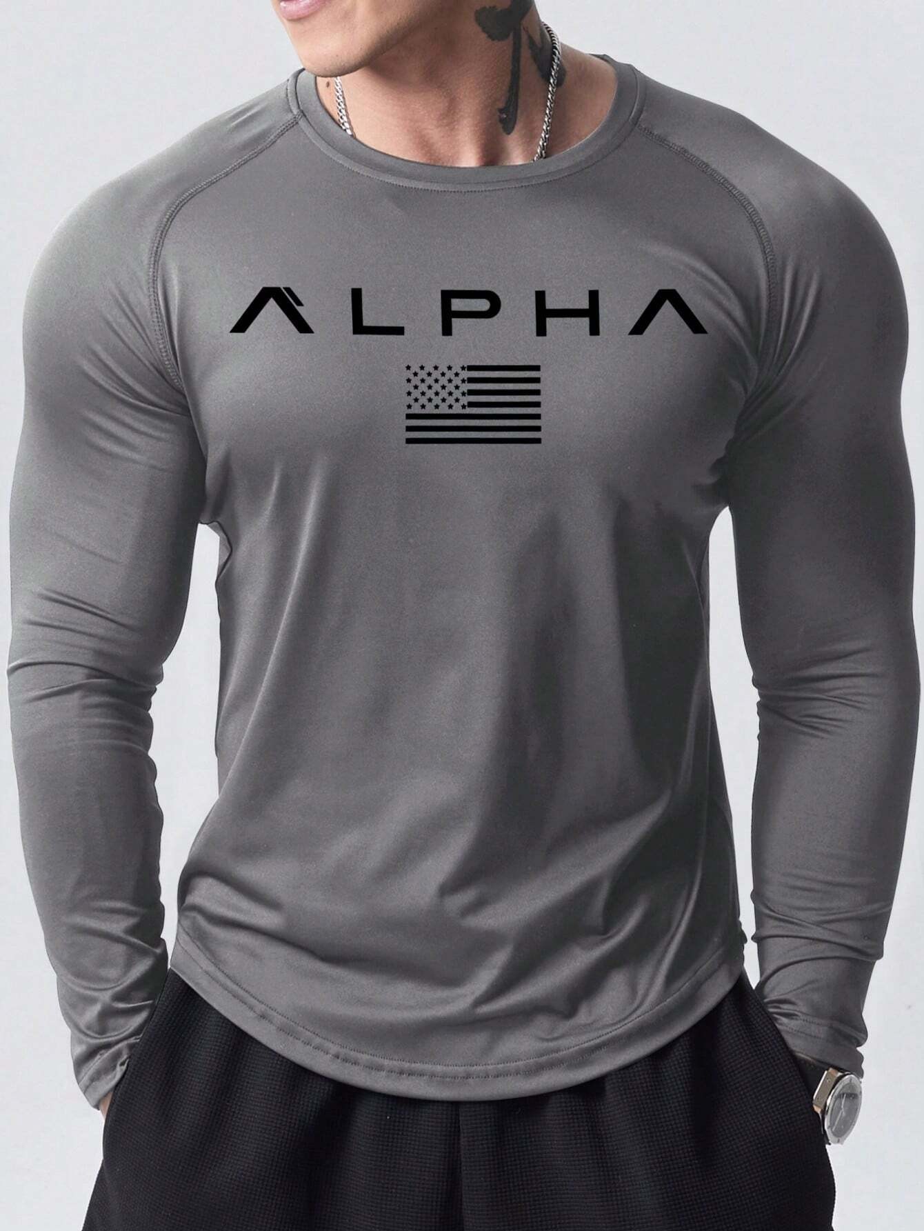 تي شيرت رجالي جديد بأكمام طويل - مراجعة Mens Fashion Streetwear وسعره