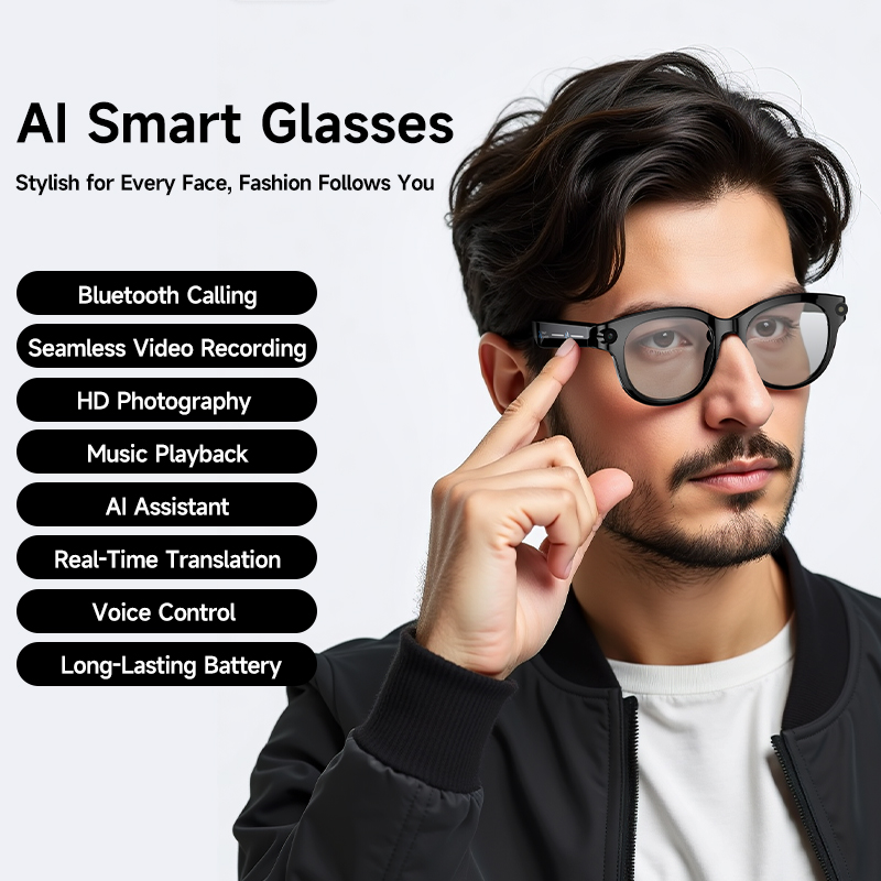 نظارات ذكية بتقنية الذكاء الاص - مراجعة Men'S Fashion Glasses 2026 وسعره