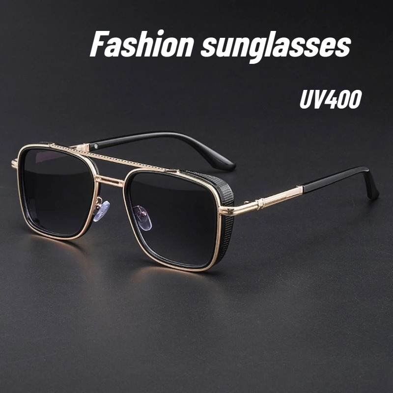 نظارات شمسية رجالية بتصميم بيض - مراجعة Men'S Fashion Glasses 2026 وسعره