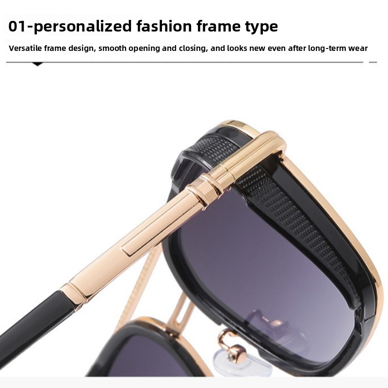 نظارات شمسية رجالية بتصميم بيض - مراجعة Men'S Fashion Glasses 2026 وسعره