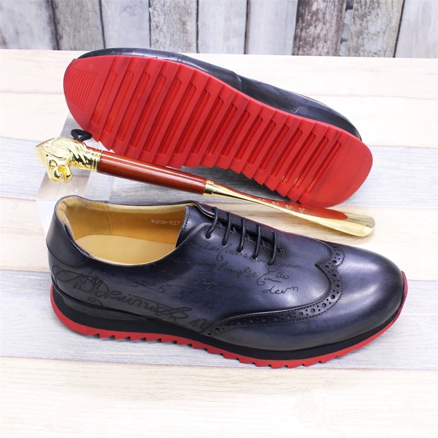 أحذية أكسفورد الرجالية الفاخرة - مراجعة Oxford Shoes Brogue وسعره