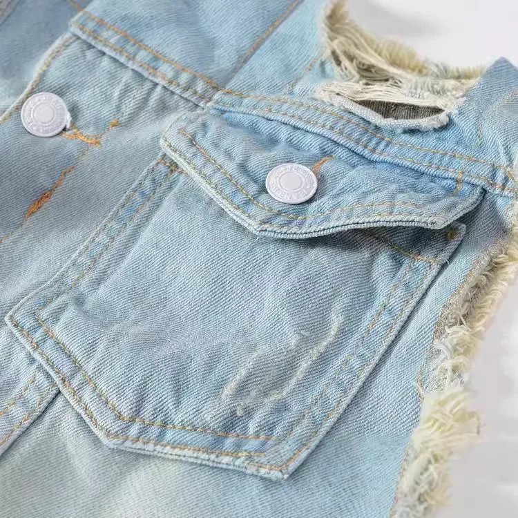 LIBIELIY ربيع الخريف موضة جديد - مراجعة Men'S Fashion Vest With Jeans وسعره