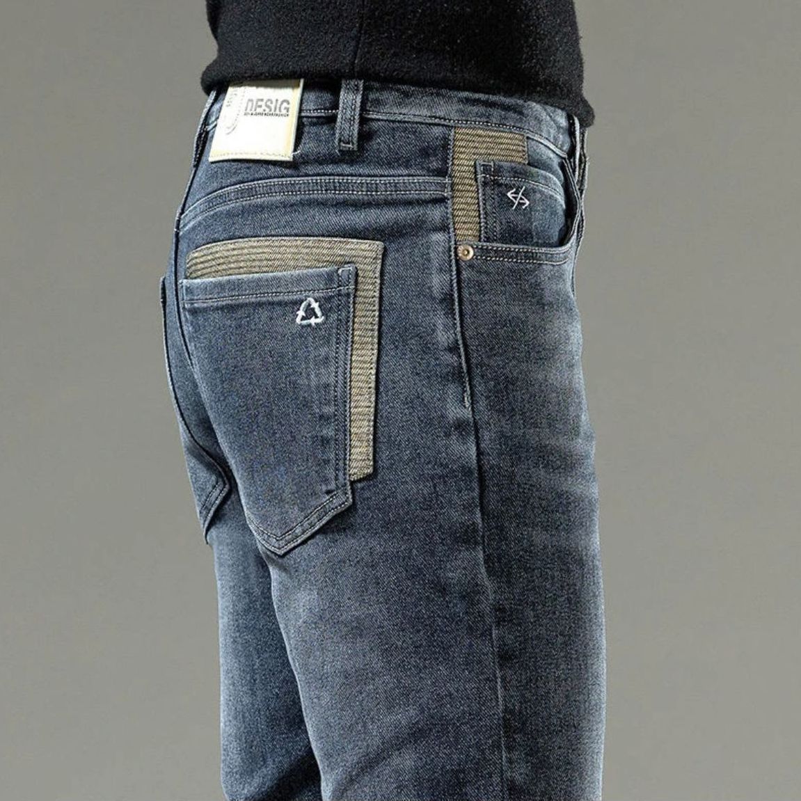 ربيع الخريف 2025 الرجال الراقي - مراجعة Men'S Fashion Jeans 2025 وسعره