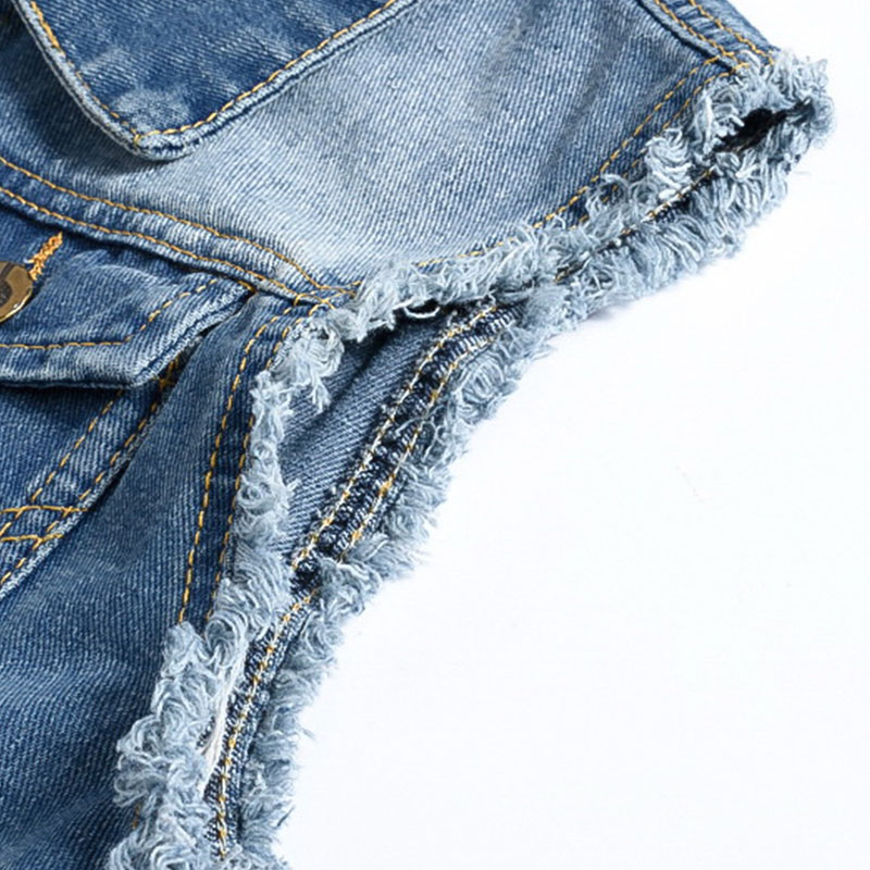 سترة رجالية من الدنيم باللون ا - مراجعة Men'S Fashion Vest With Jeans وسعره