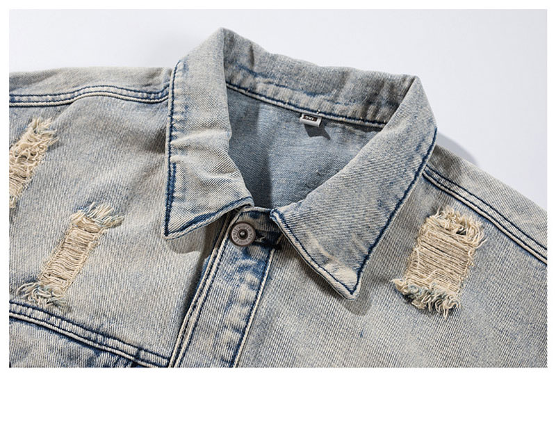 جديد مفجر ممزق الدينيم سترة ال - مراجعة Bomber Jacket Men وسعره