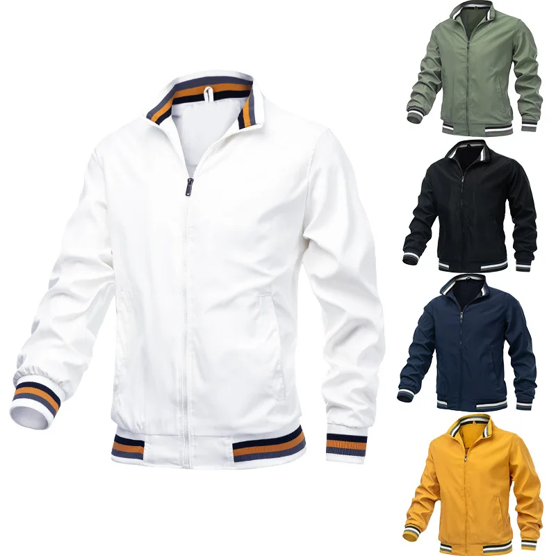 ربيع الخريف Bomber سترة الرجال - مراجعة Bomber Jacket Men وسعره