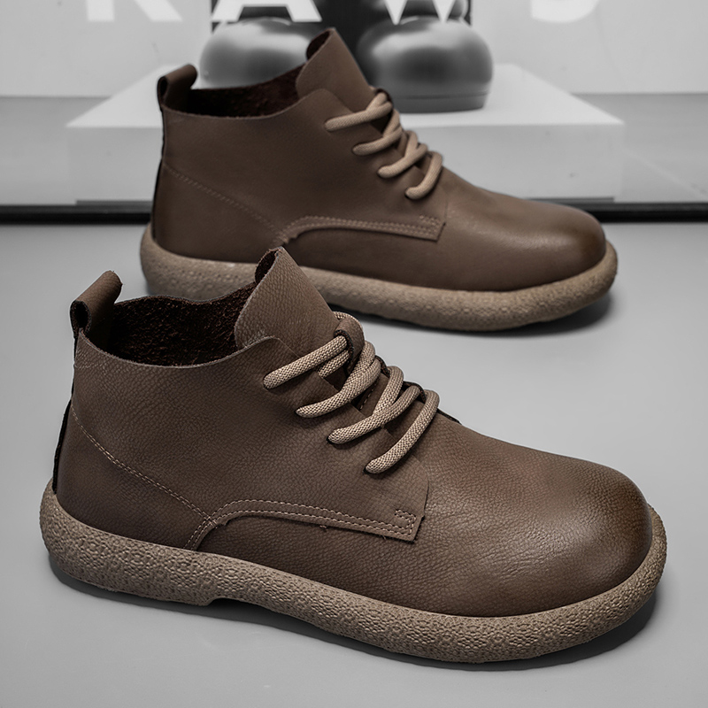 أحذية الكاحل للرجال أحذية بنية - مراجعة Men'S Fashion Online وسعره