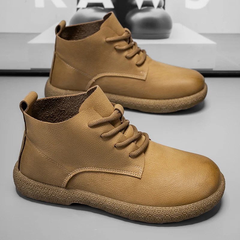 أحذية الكاحل للرجال أحذية بنية - مراجعة Men'S Fashion Online وسعره