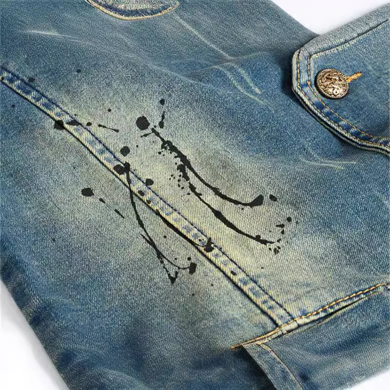 ربيع الخريف جديد أزياء الرجال  - مراجعة Men'S Fashion Vest With Jeans وسعره