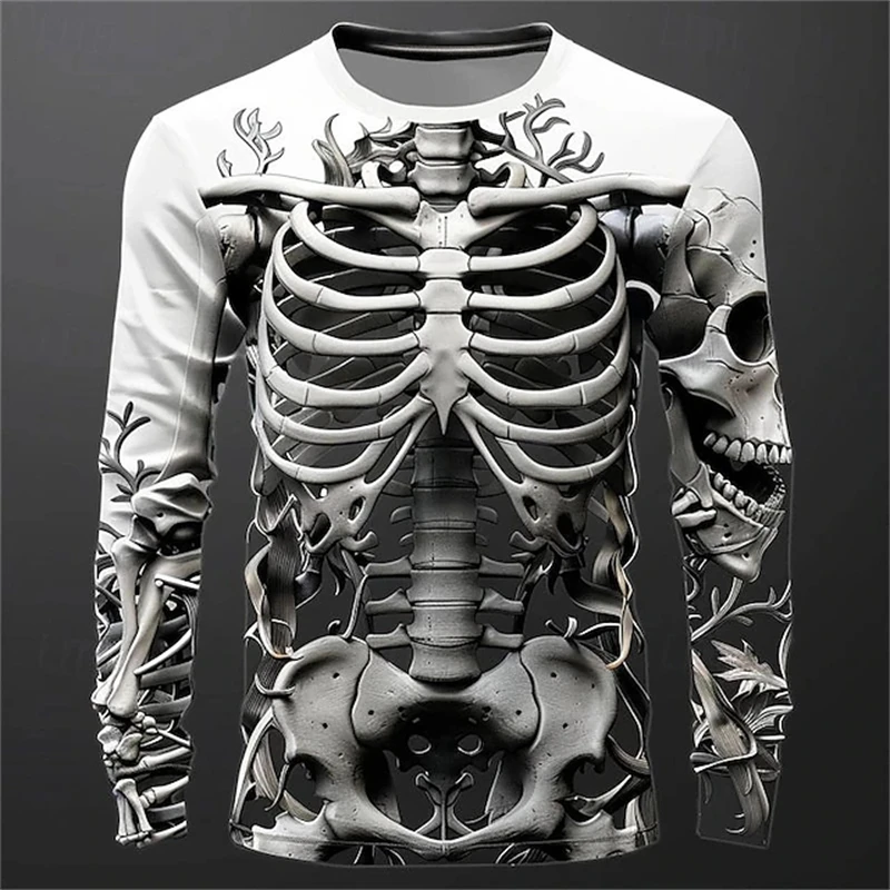 تيشيرتات رجالية بنقشة جمجمة ثل - مراجعة Mens Fashion Streetwear وسعره