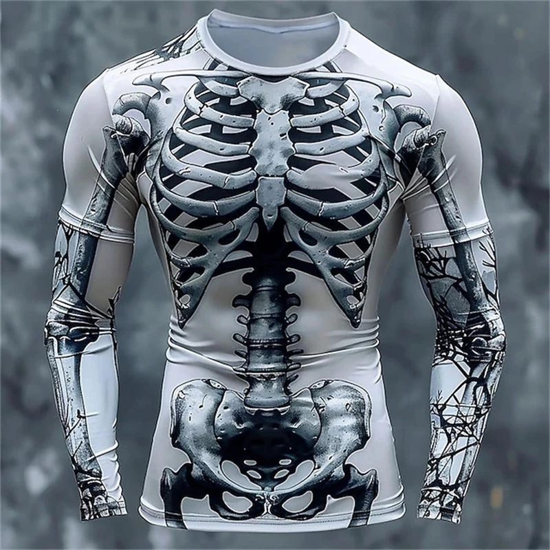تيشيرتات رجالية بنقشة جمجمة ثل - مراجعة Mens Fashion Streetwear وسعره
