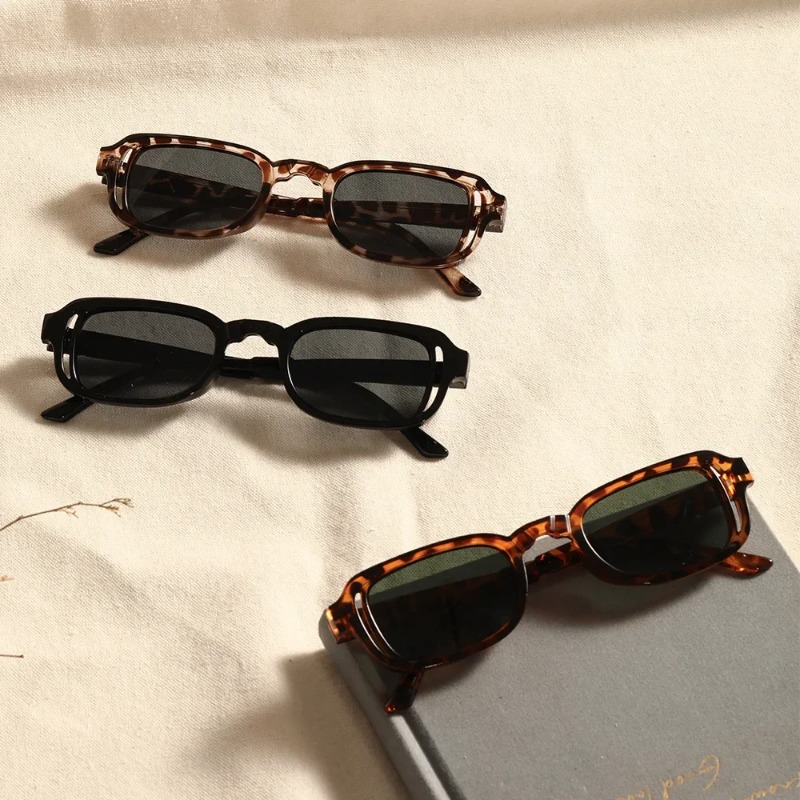 نظارات شمسية فاخرة مستطيلة الش - مراجعة Men'S Fashion Glasses وسعره