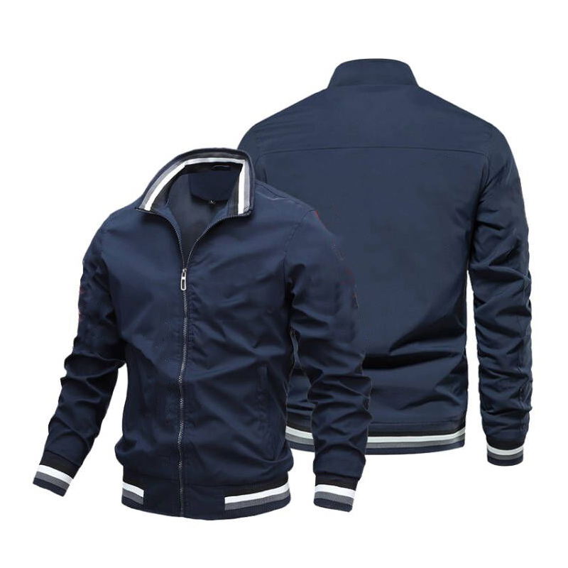 جاكيت رجالي جديد للخريف والشتا - مراجعة Bomber Jacket Men وسعره