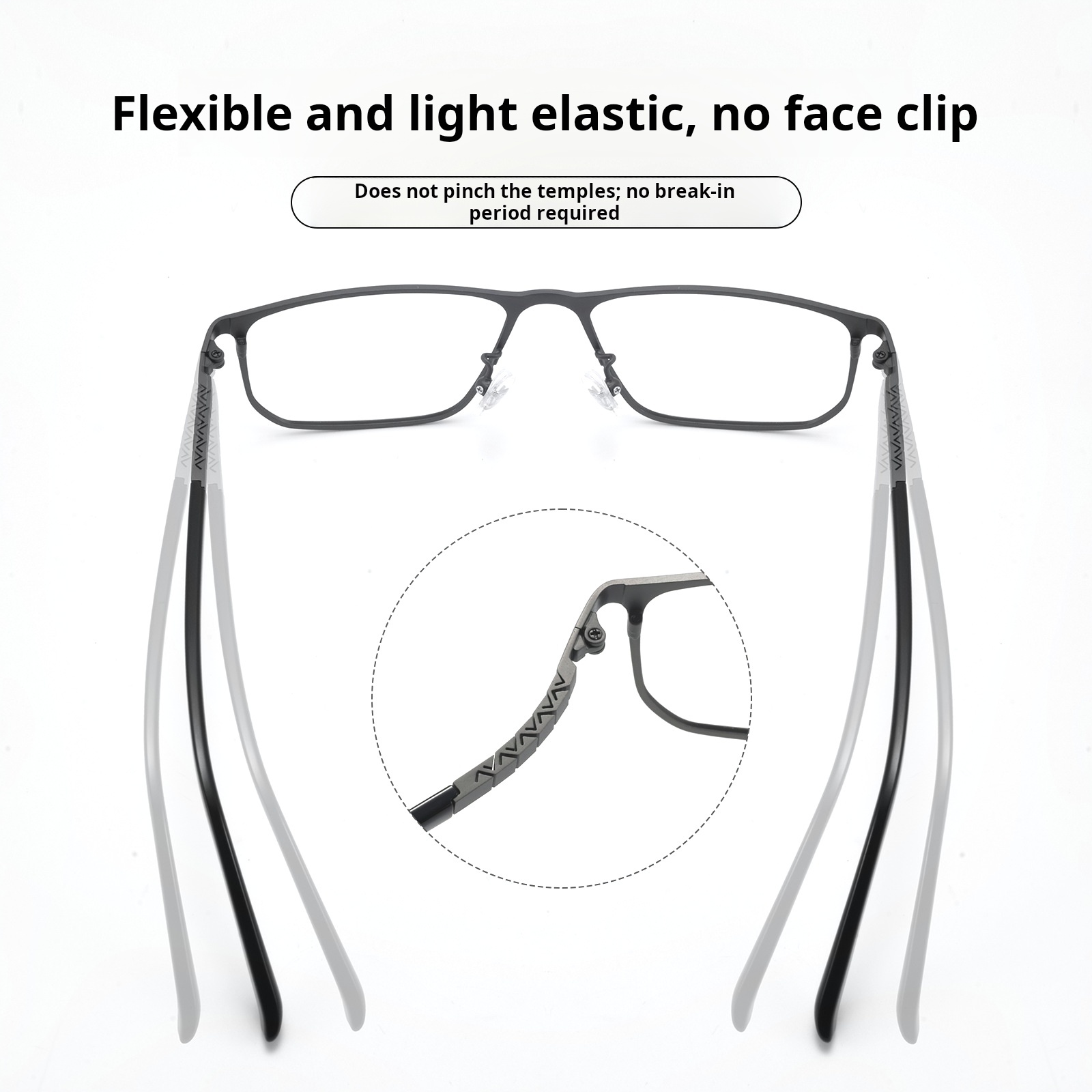 نظارات طبية يومية كلاسيكية خفي - مراجعة Men'S Fashion Glasses 2026 وسعره