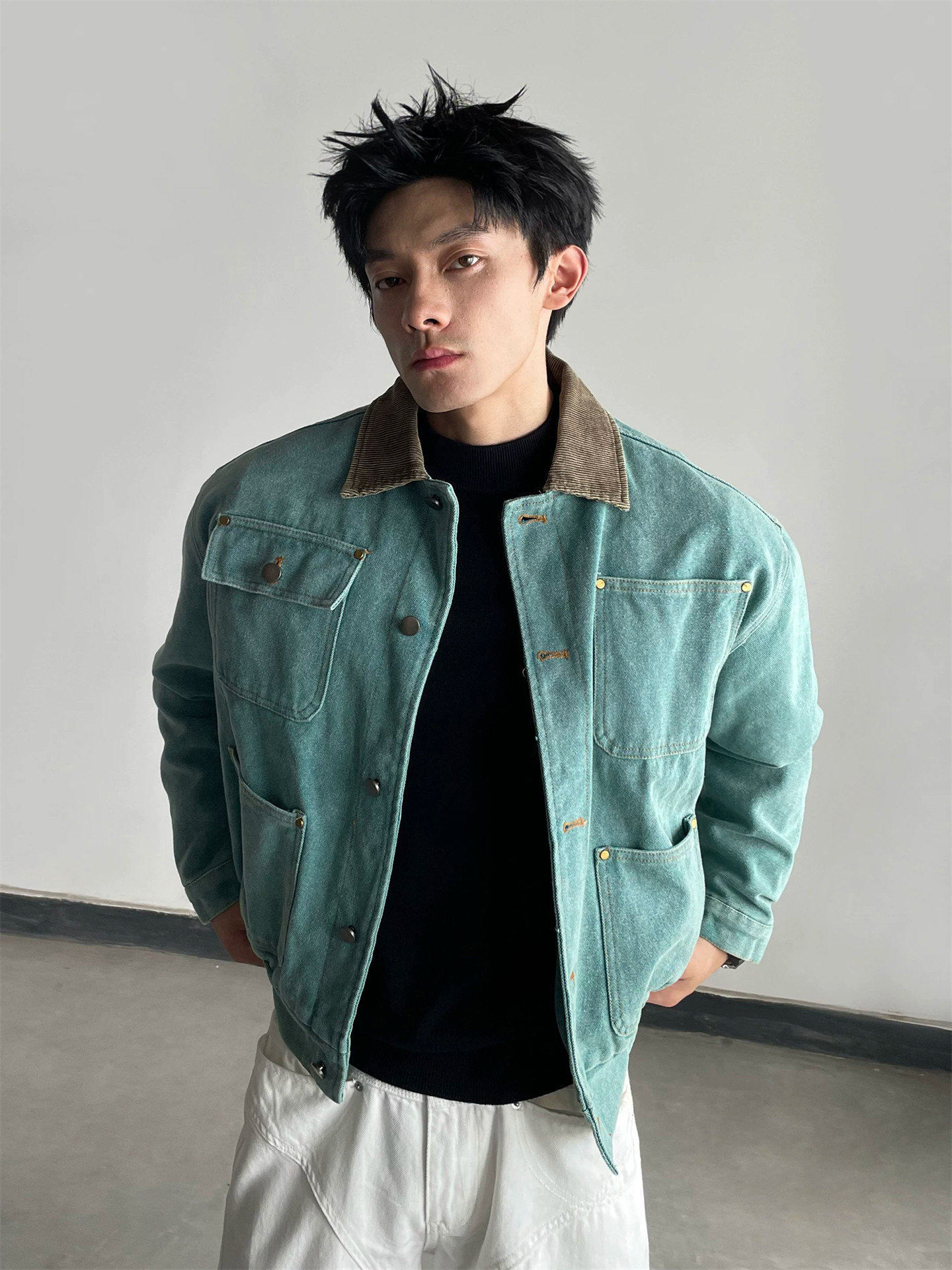 جاكيت دنيم رجالي جديد لخريف 20 - مراجعة Denim Jacket Vintage وسعره