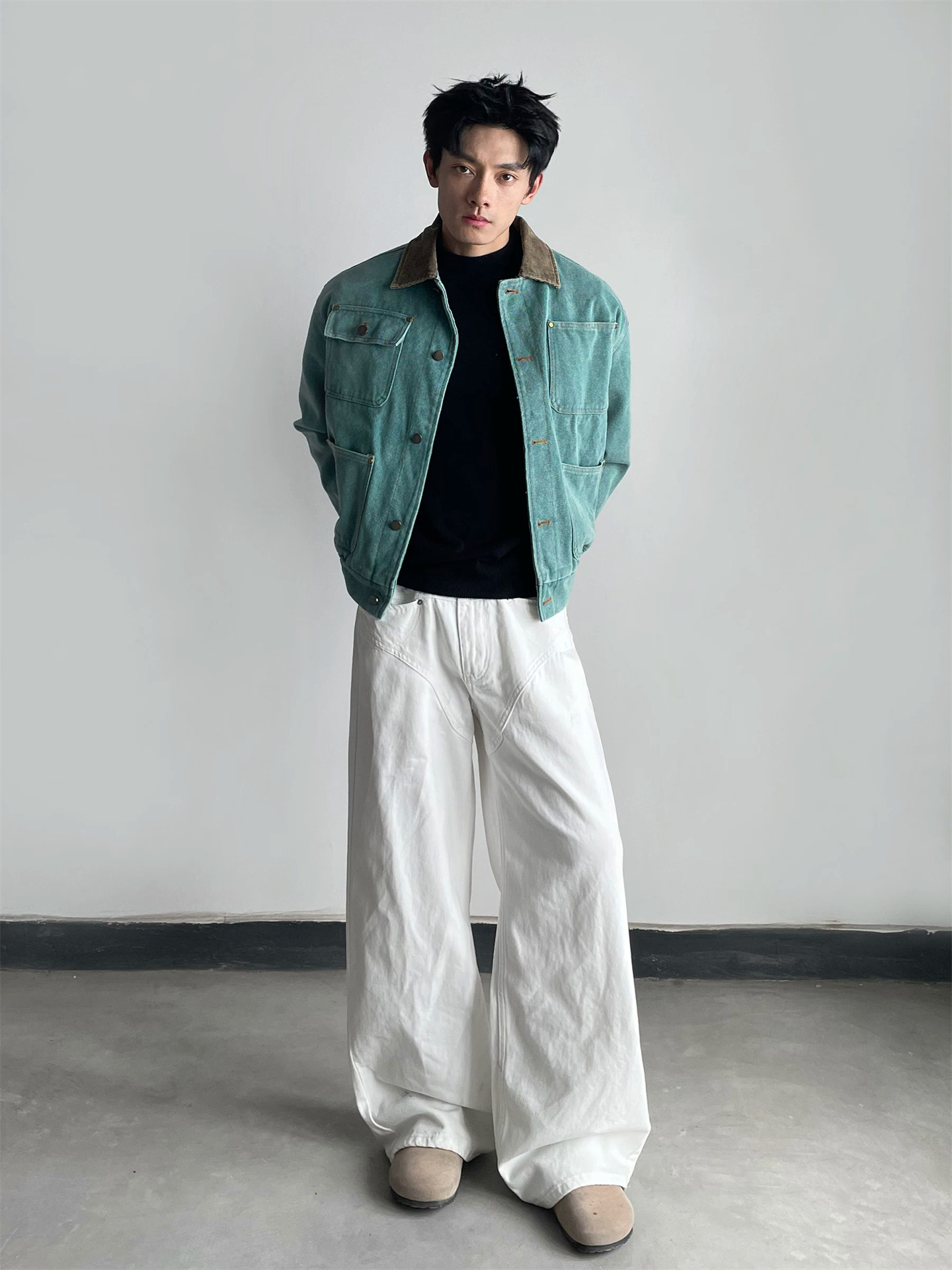 جاكيت دنيم رجالي جديد لخريف 20 - مراجعة Denim Jacket Vintage وسعره