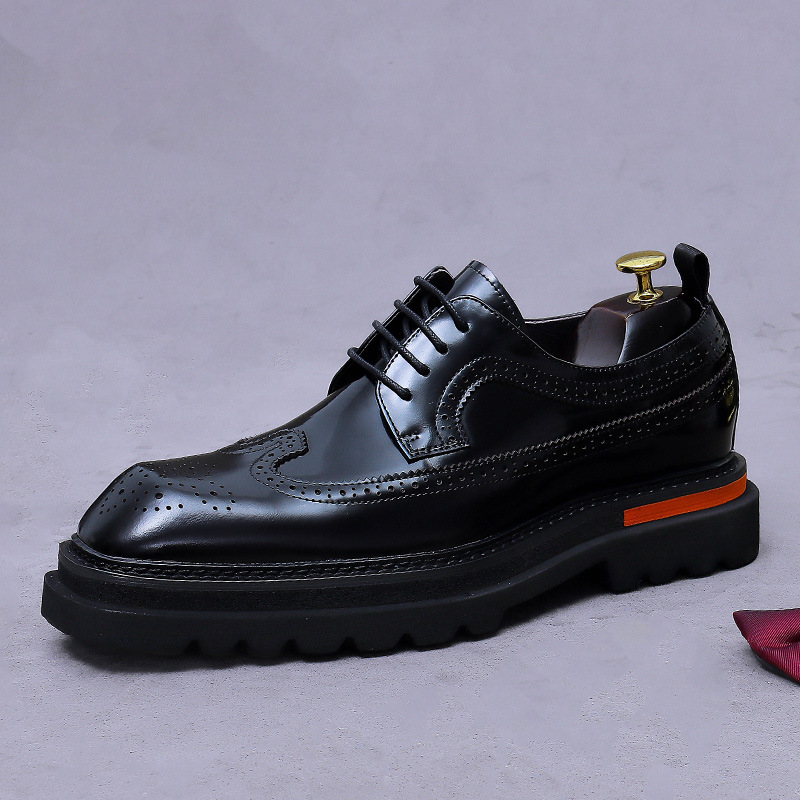 أحذية أكسفورد رجالية فاخرة من  - مراجعة Oxford Shoes Brogue وسعره
