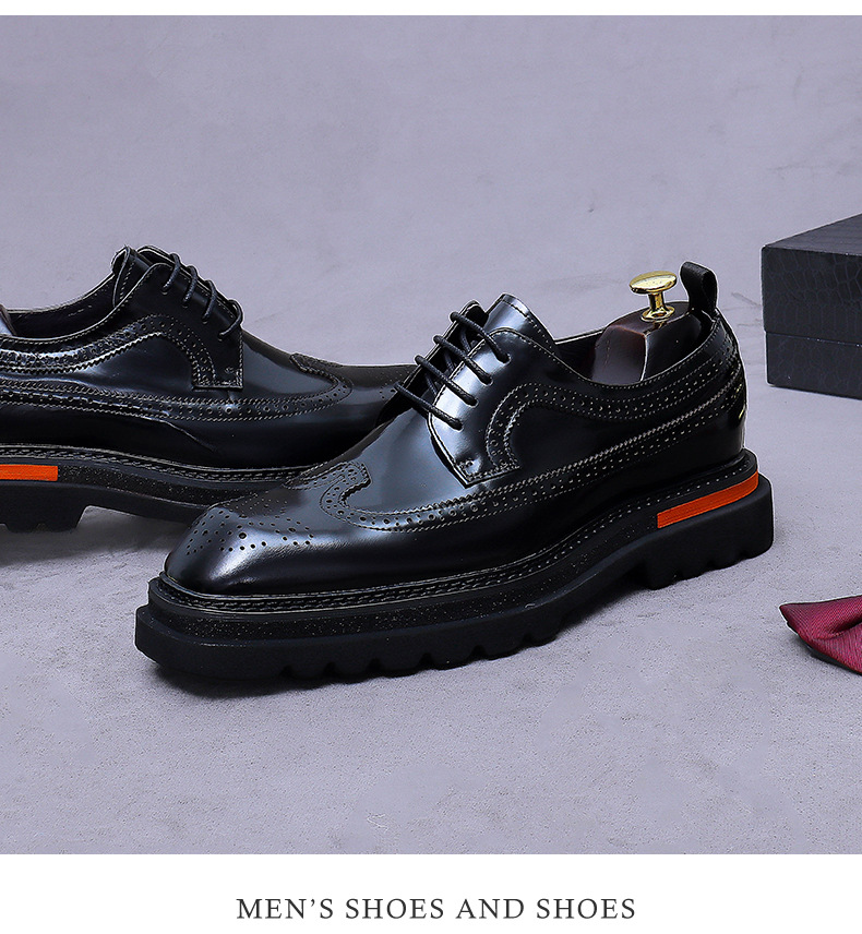 أحذية أكسفورد رجالية فاخرة من  - مراجعة Oxford Shoes Brogue وسعره