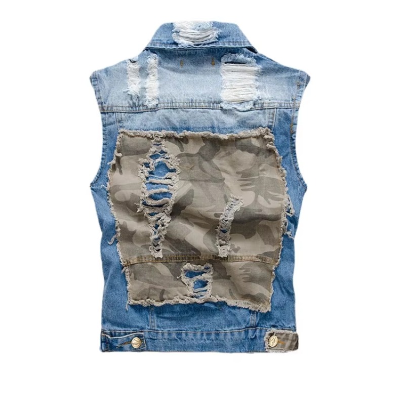 سترات جينز ضيقة للرجال سترات ص - مراجعة Men'S Fashion Vest With Jeans وسعره