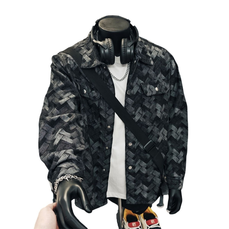 جاكيت دينيم رجالي بتصميم يابان - مراجعة Denim Jacket Vintage وسعره