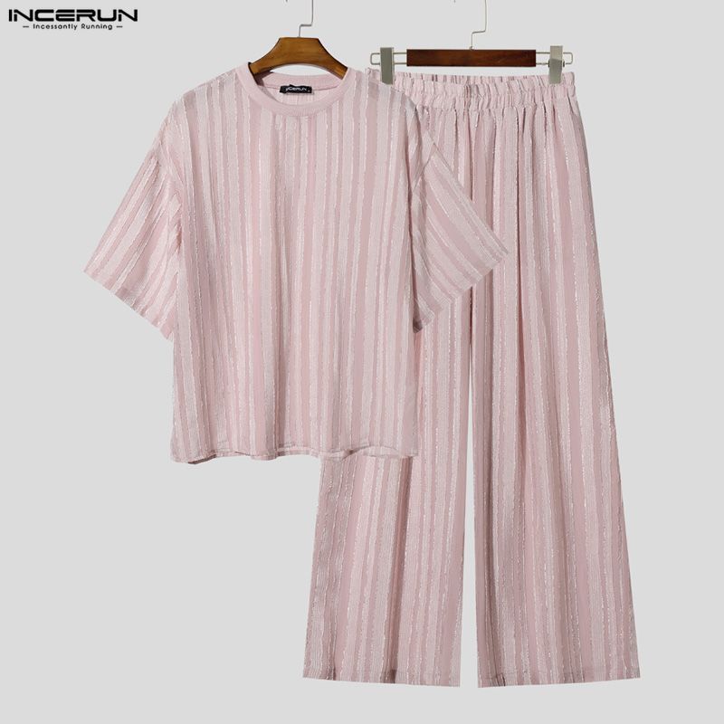 طقم رجالي من INCERUN مكون من ق - مراجعة Men'S Fashion Course وسعره