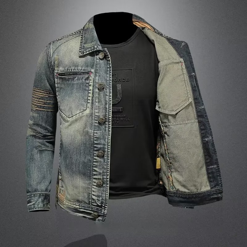 2025 الشتاء الدنيم سترة الذكور - مراجعة Men'S Fashion Jeans 2025 وسعره