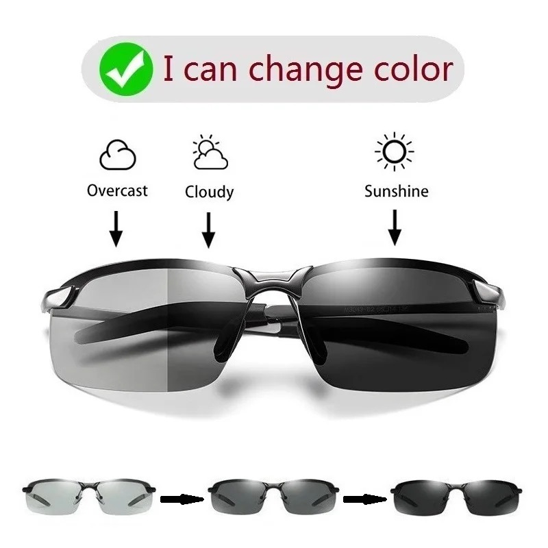 نظارات شمسية رجالية مستقطبة وم - مراجعة Men'S Fashion Glasses وسعره