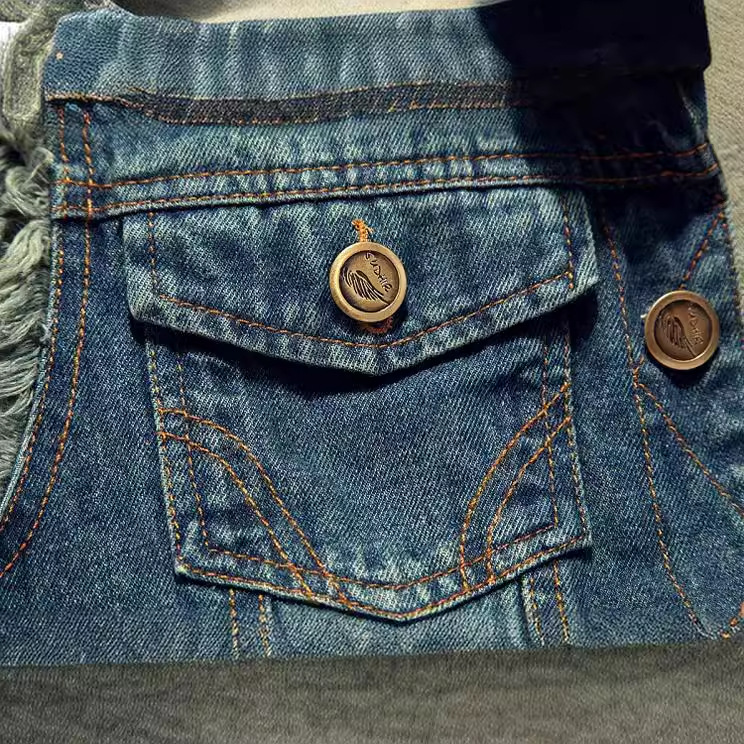 سترات جينز رجالية ممزقة بدون أ - مراجعة Men'S Fashion Vest With Jeans وسعره
