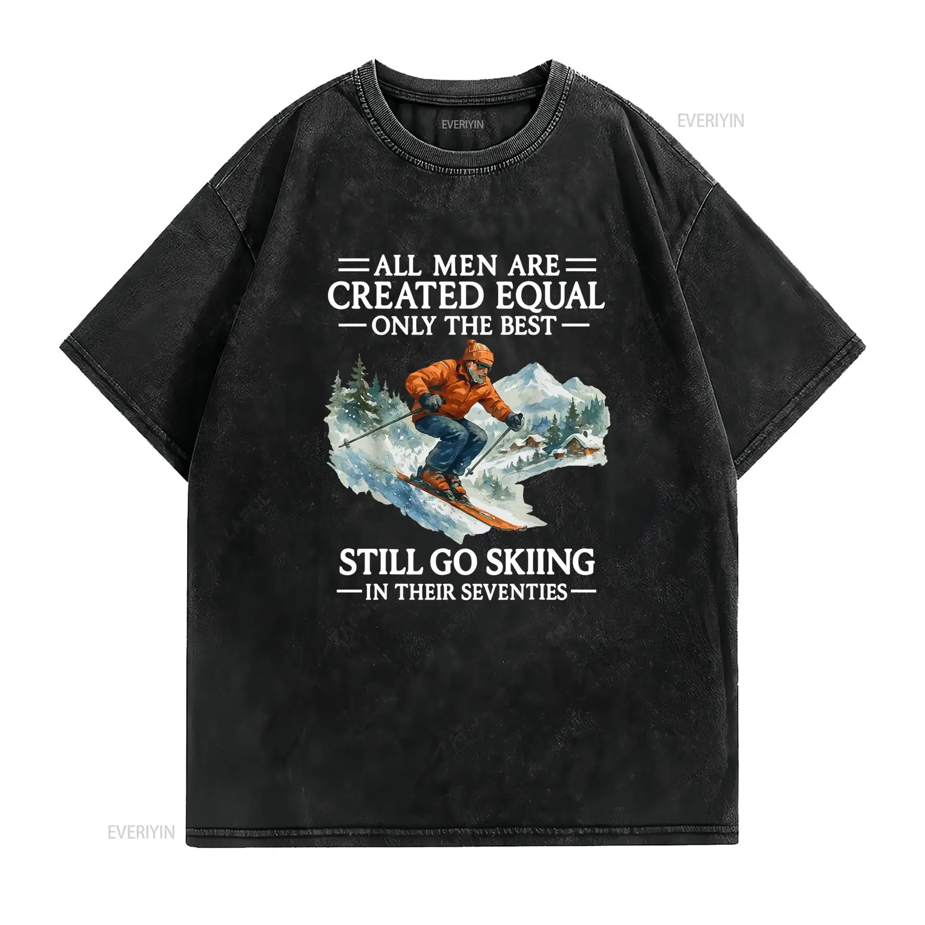 تي شيرت 70Th Birthday Skier S  - مراجعة Men'S Fashion For 70 Year Old وسعره