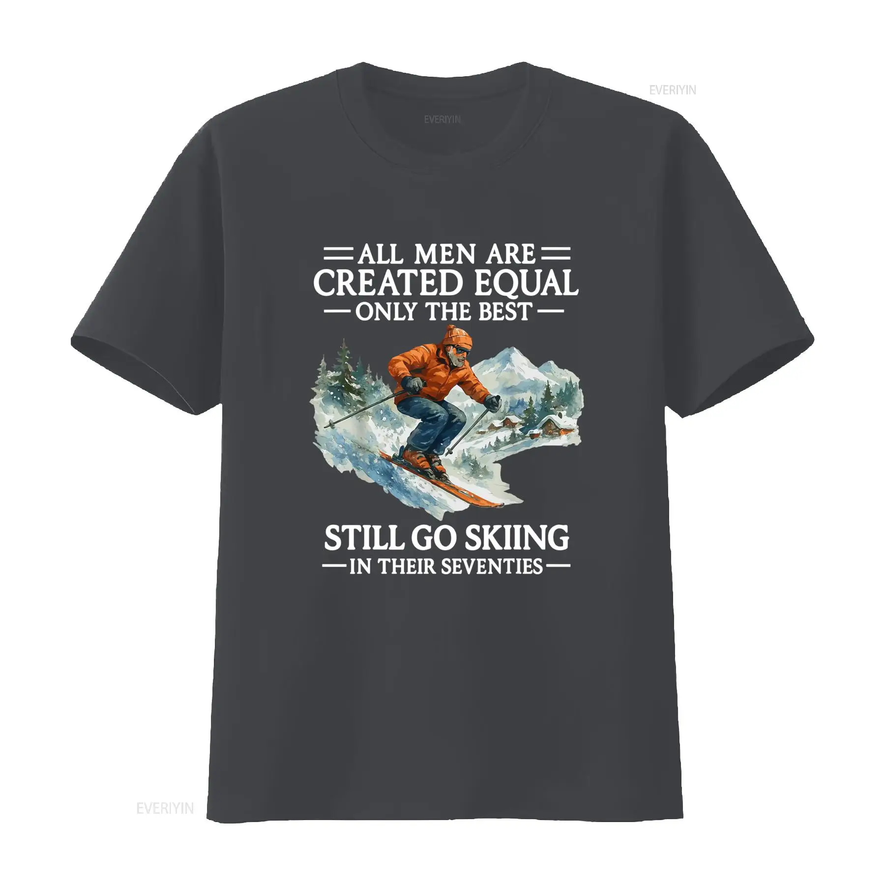تي شيرت 70Th Birthday Skier S  - مراجعة Men'S Fashion For 70 Year Old وسعره