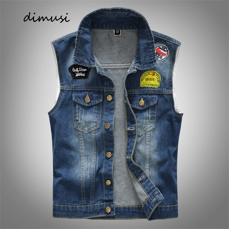 سترات جينز رجالية للربيع والصي - مراجعة Men'S Fashion Vest With Jeans وسعره