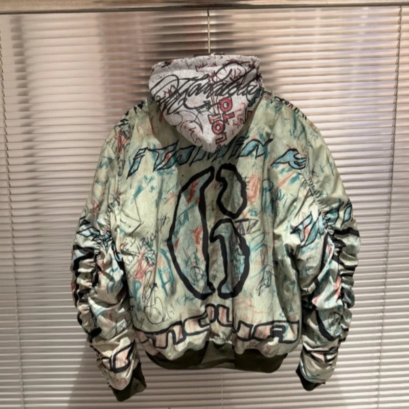 جاكيت طيار 26 SS بتصميم فن الج - مراجعة Bomber Jacket Men وسعره