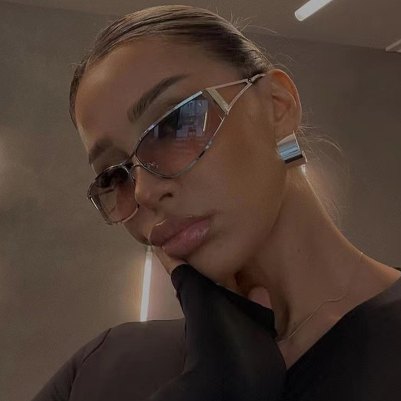نظارات شمسية جديدة Y2k للنساء  - مراجعة Men'S Fashion Glasses وسعره