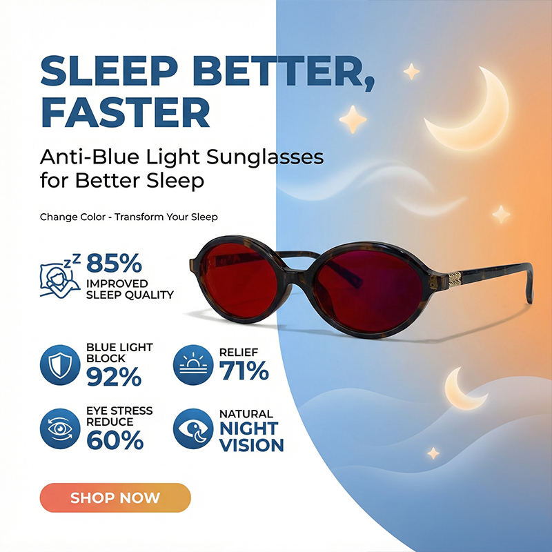 نظارات مضادة للضوء الأزرق للرج - مراجعة Men'S Fashion Glasses 2026 وسعره